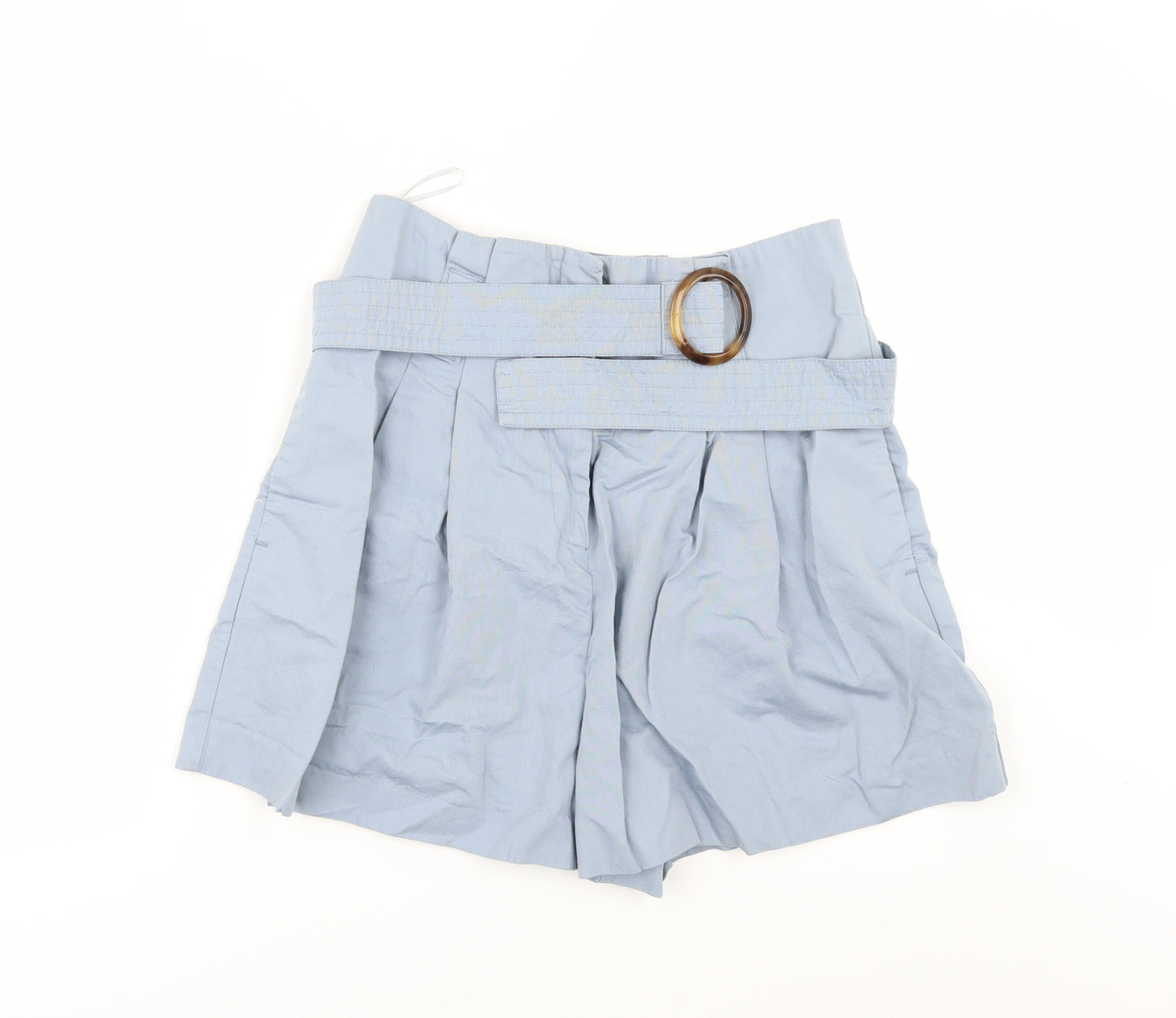 NEXT Womens Black   Paperbag Shorts Size 14