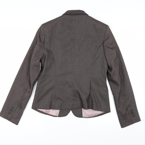 NEXT Womens Brown Herringbone   Suit Jacket Size 14