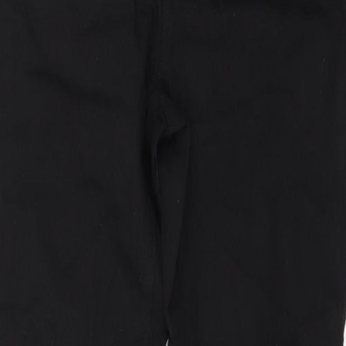 Denim & Co. Womens Black  Denim Jegging Jeans Size 12 L27 in