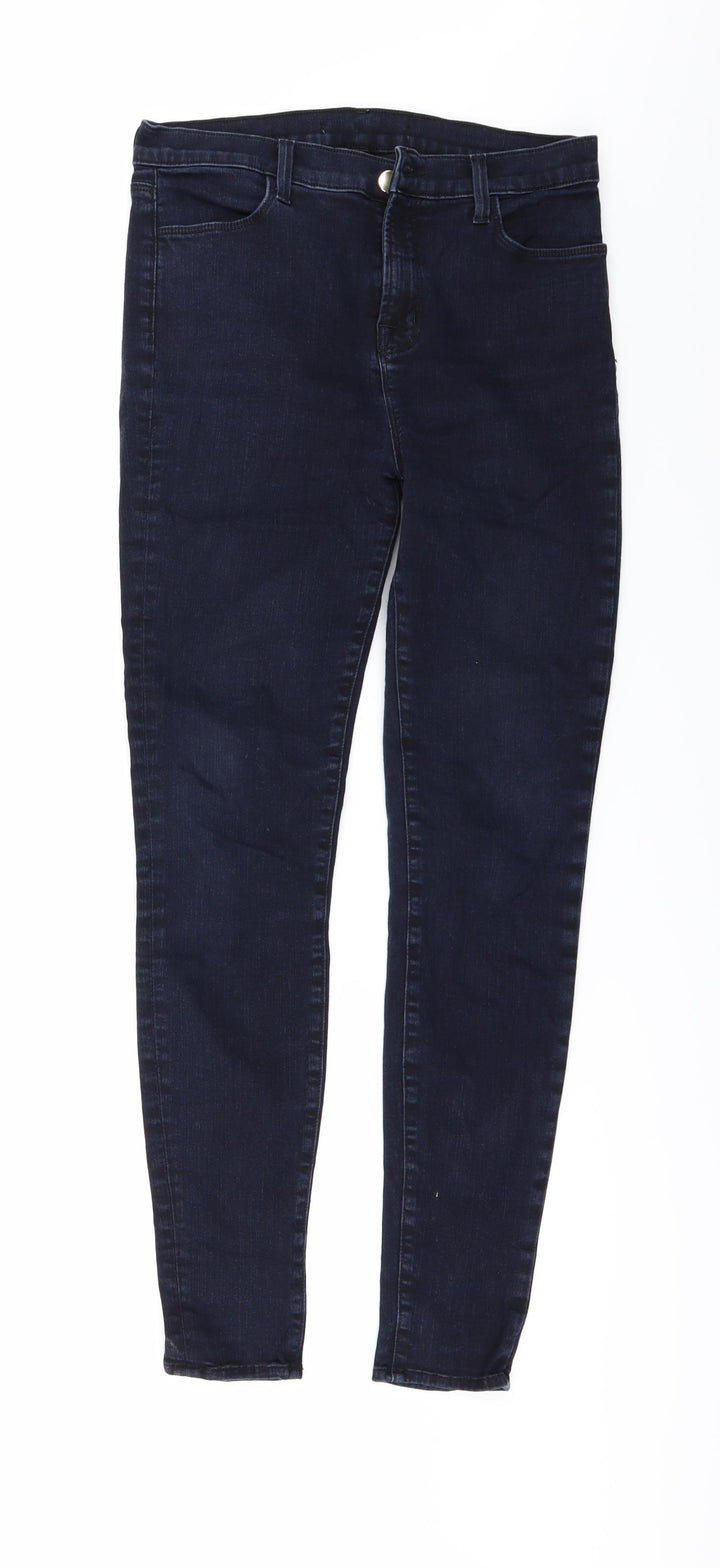 Preworn Womens Blue  Denim Skinny Jeans Size 30 in L30 in