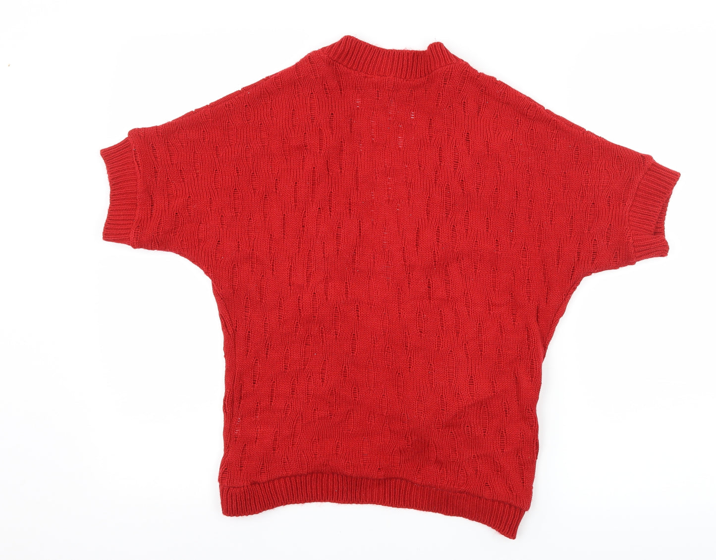Editions Womens Red   Cardigan Jumper Size S