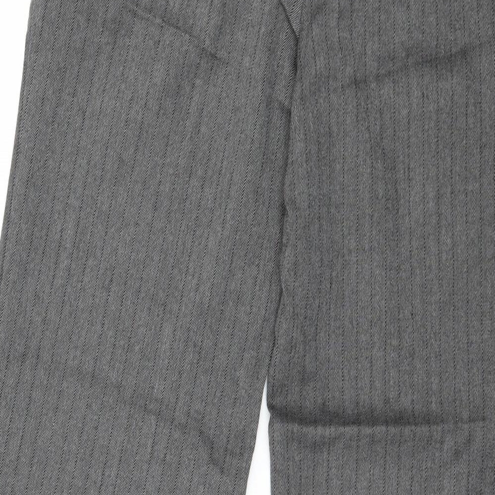 Dorothy Perkins Womens Grey   Trousers  Size 12 L29 in