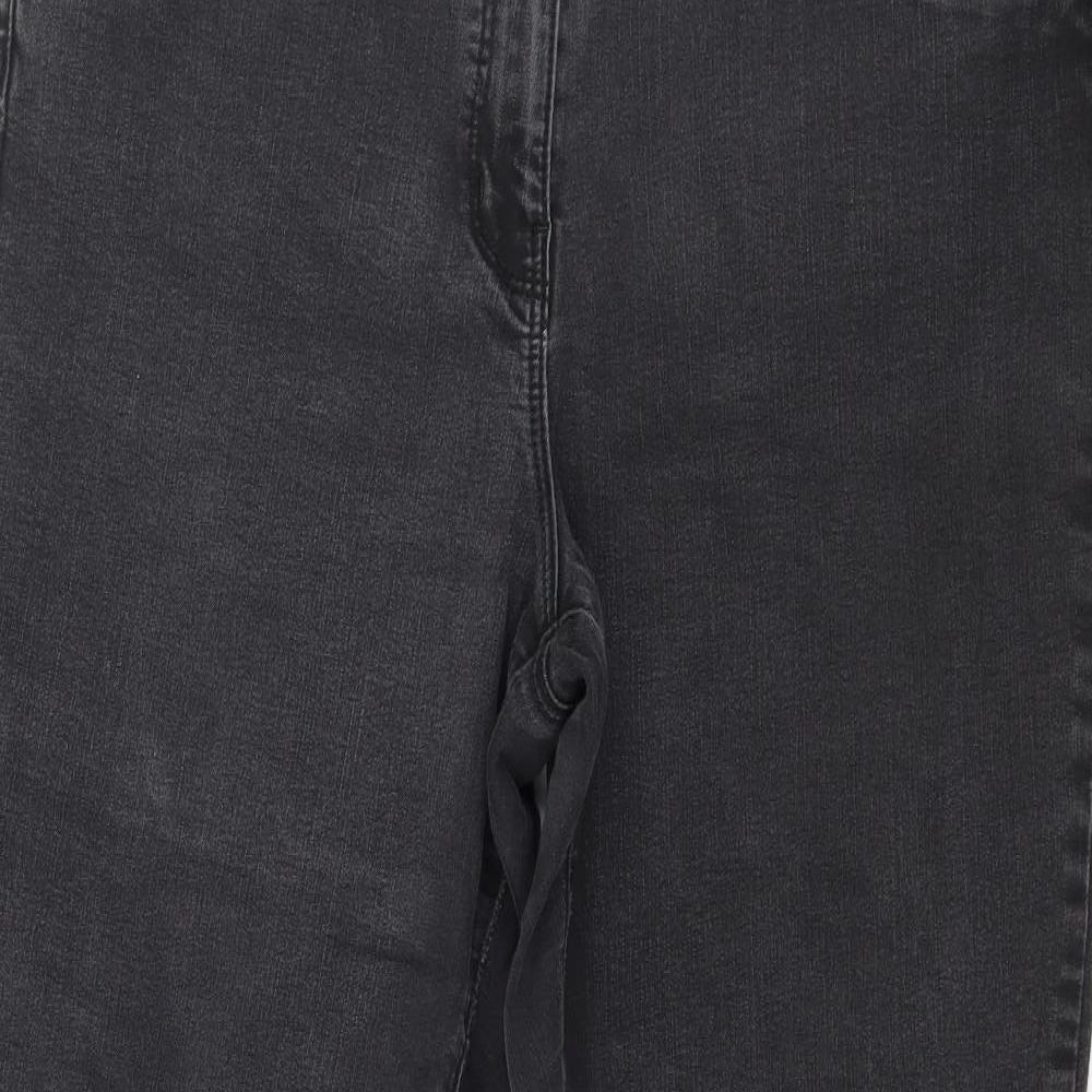 Bonmarché Womens Grey  Denim Bootcut Jeans Size 18 L29 in