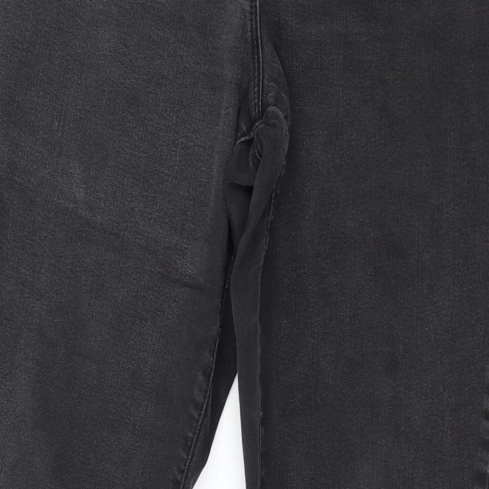 Bonmarché Womens Grey  Denim Bootcut Jeans Size 18 L29 in