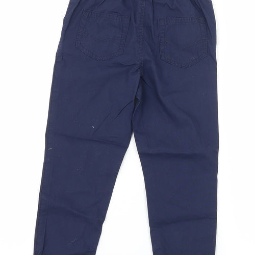 George Boys Blue   Chino Trousers Size 3-4 Years