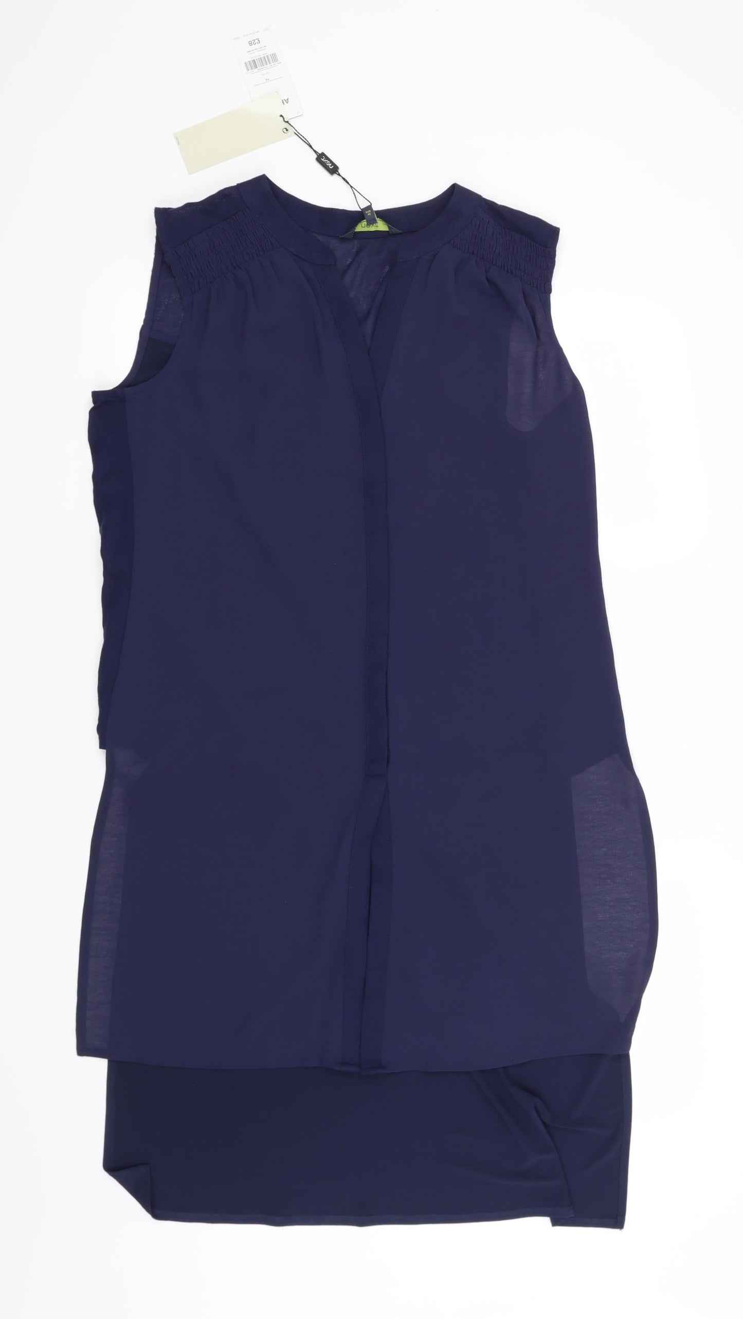 NEXT Womens Blue   Tunic Blouse Size 14