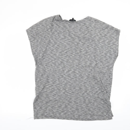 New Look Womens Grey   Basic T-Shirt Size 6