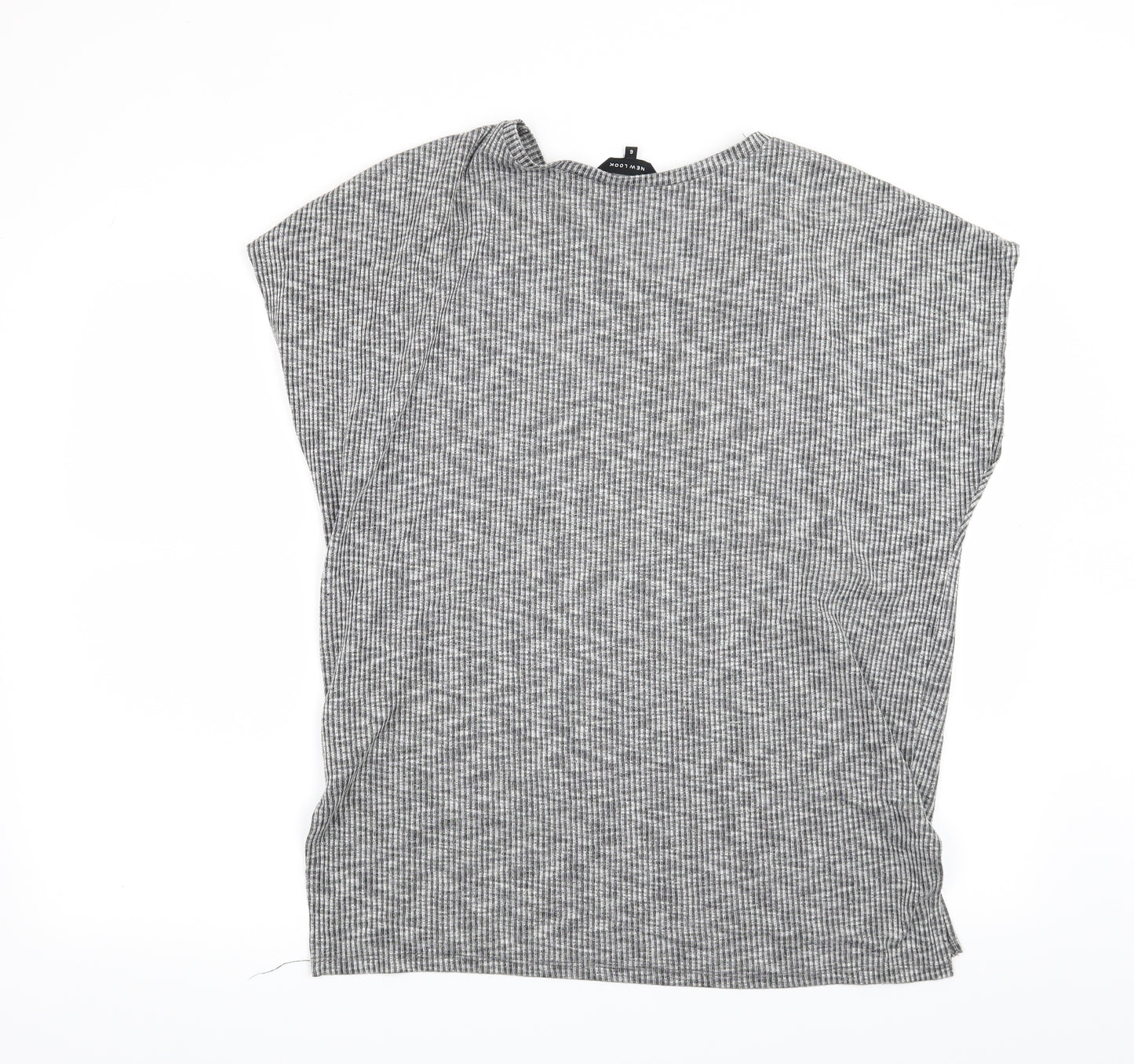 New Look Womens Grey   Basic T-Shirt Size 6