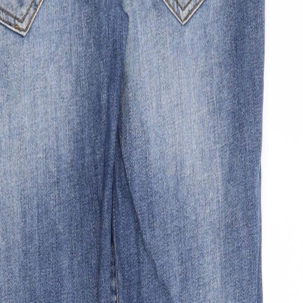Mango Womens Blue   Skinny Jeans Size 6 L28 in
