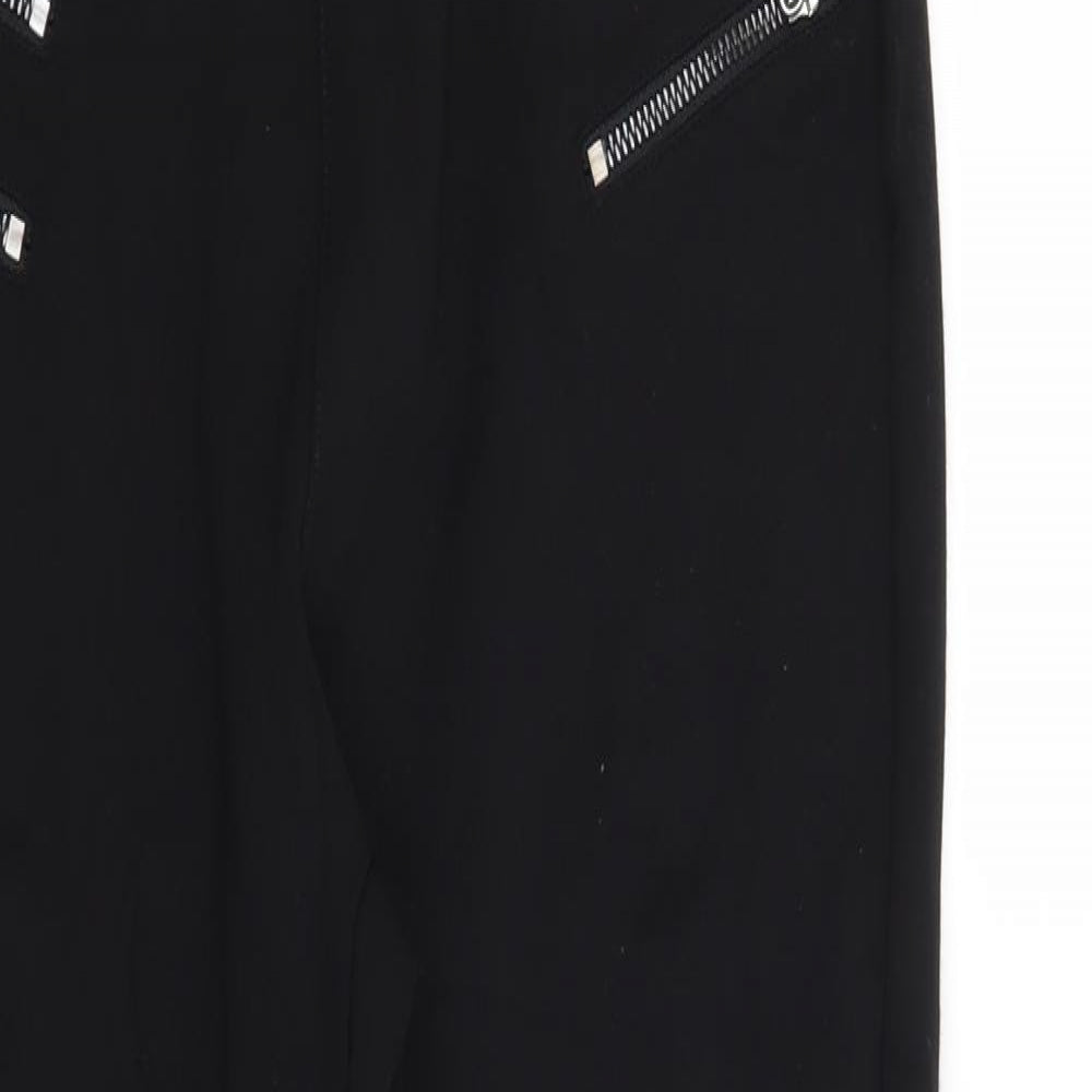 NEXT Womens Black   Trousers  Size 14 L24 in