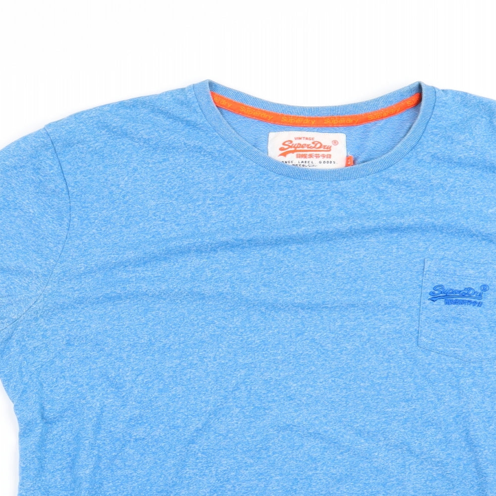 Superdry Mens Blue    T-Shirt Size 3XL