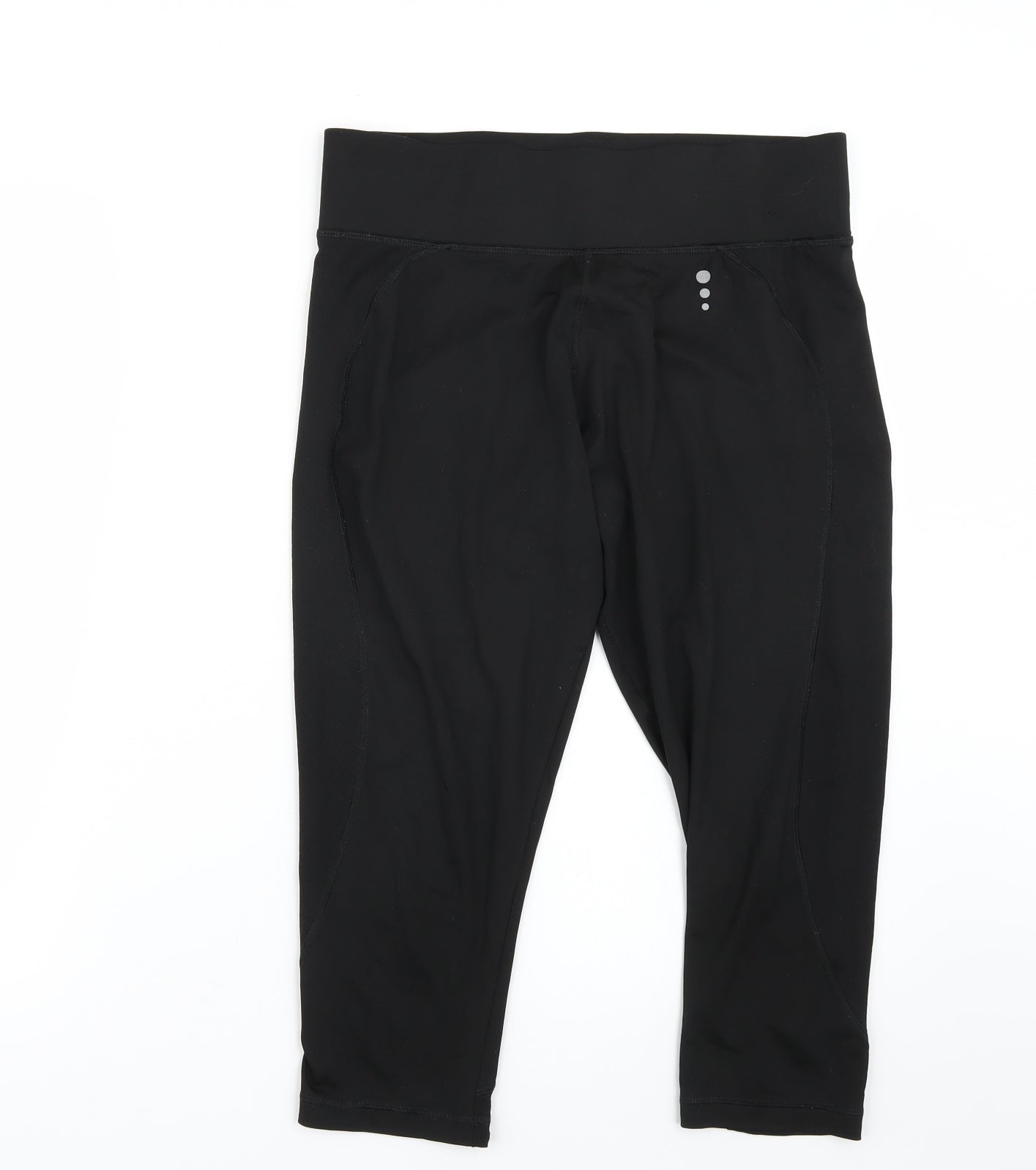 TU Womens Black   Cropped Trousers Size 12