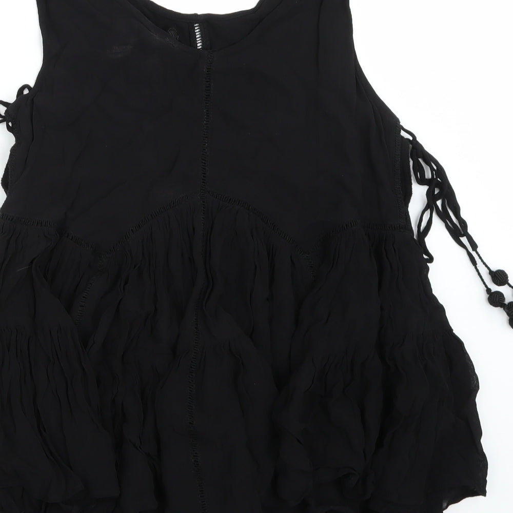 NEXT Womens Black   Basic Blouse Size 12