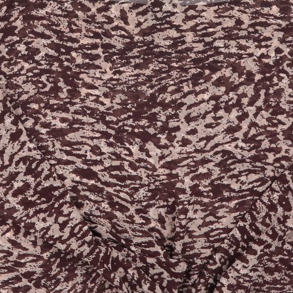 NEXT Womens Brown   Basic Blouse Size 10