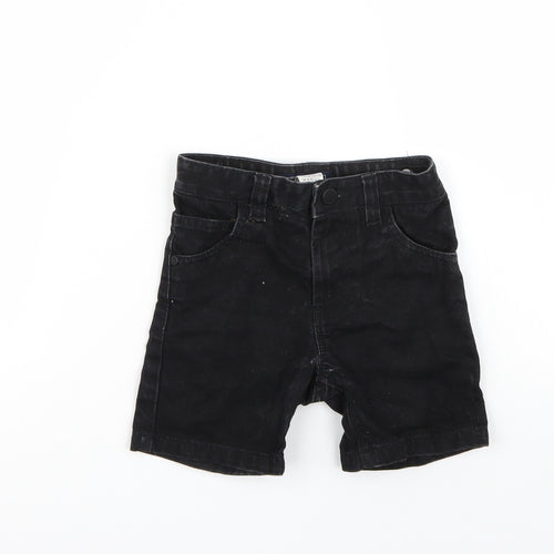 NEXT Boys Black   Bermuda Shorts Size 3 Years