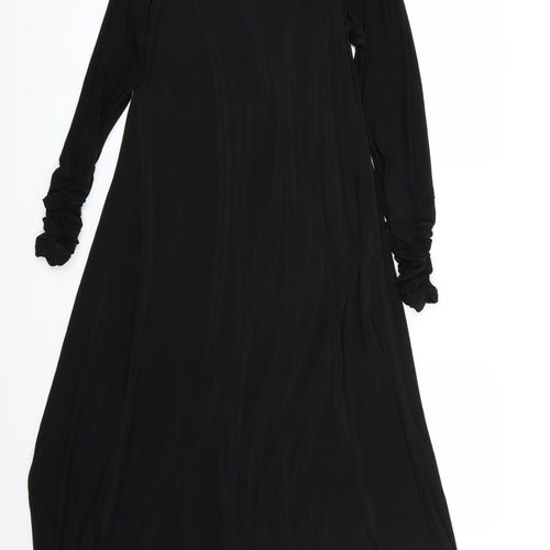 Preworn Womens Black   A-Line    - size 54