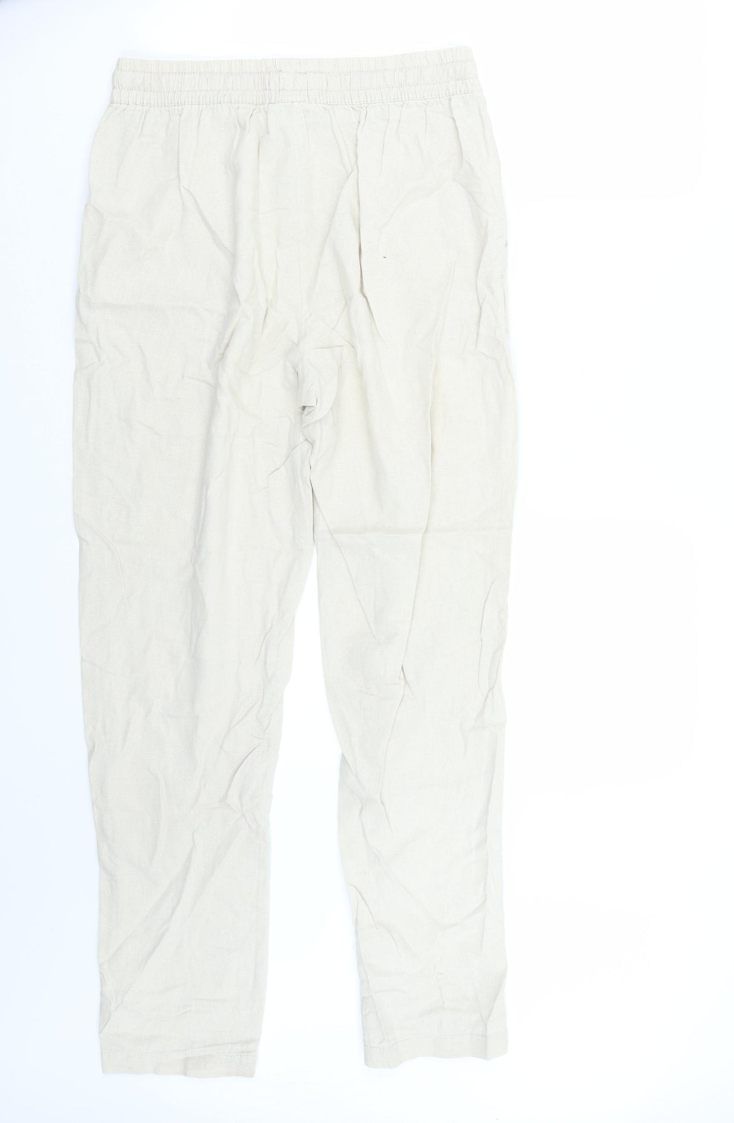 Primark Womens Beige   Trousers  Size 10 L29 in