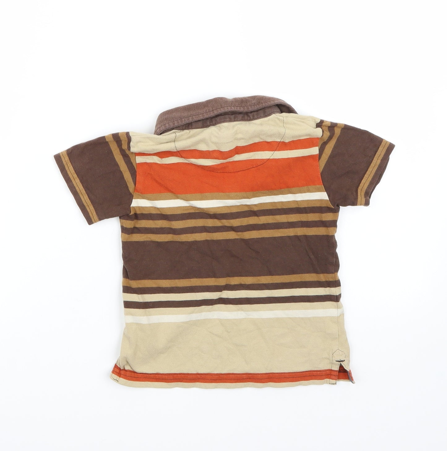 TU Boys Brown   Basic T-Shirt Size 2-3 Years