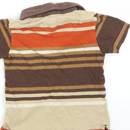 TU Boys Brown   Basic T-Shirt Size 2-3 Years