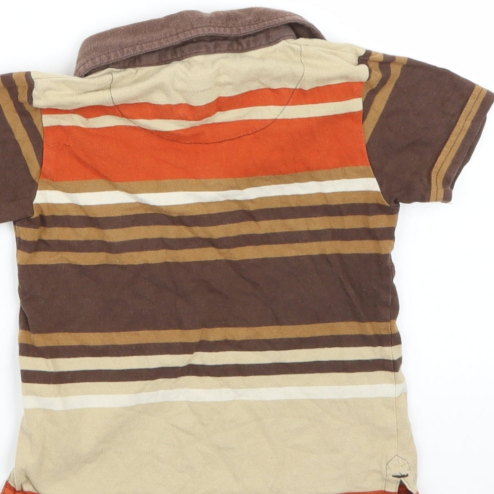 TU Boys Brown   Basic T-Shirt Size 2-3 Years