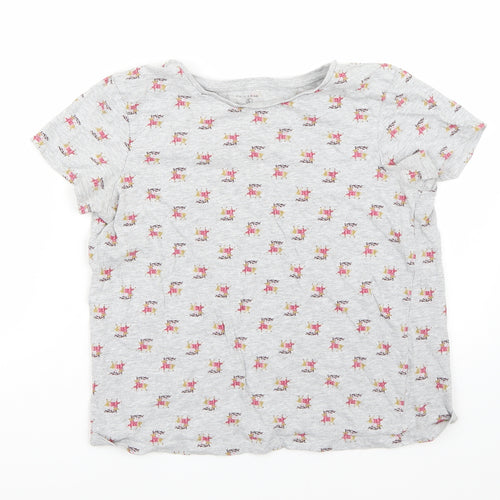 Primark Womens Grey   Basic T-Shirt Size S