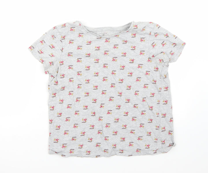 Primark Womens Grey Basic T-Shirt Size S