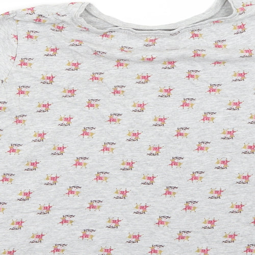 Primark Womens Grey   Basic T-Shirt Size S