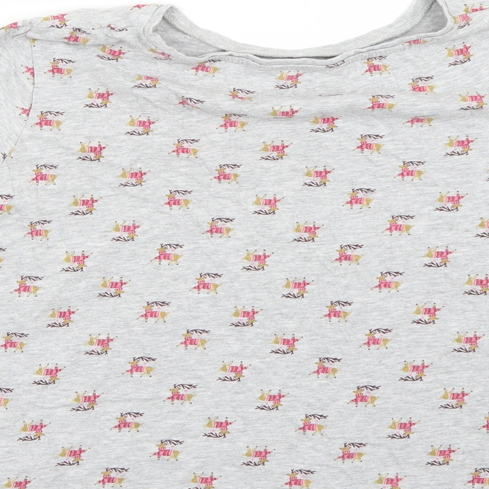 Primark Womens Grey   Basic T-Shirt Size S