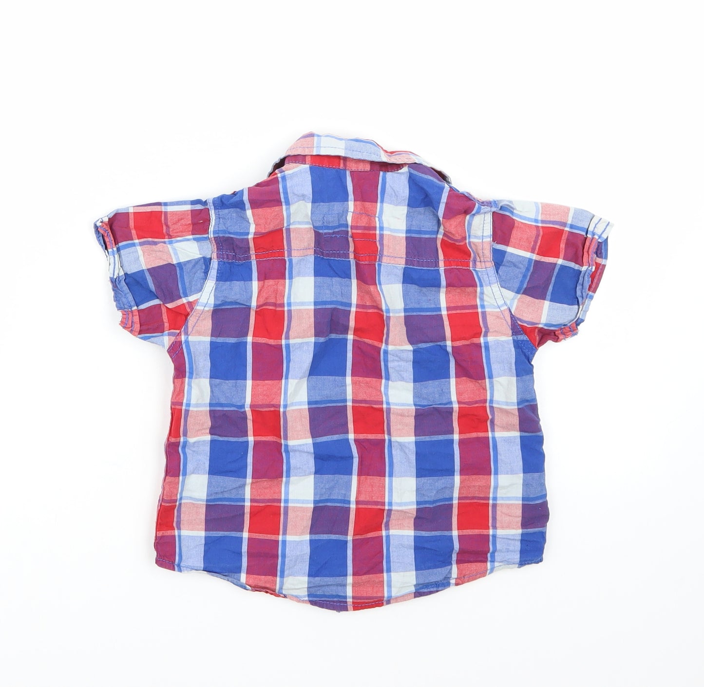 George Boys Blue   Basic Button-Up Size 3-4 Years