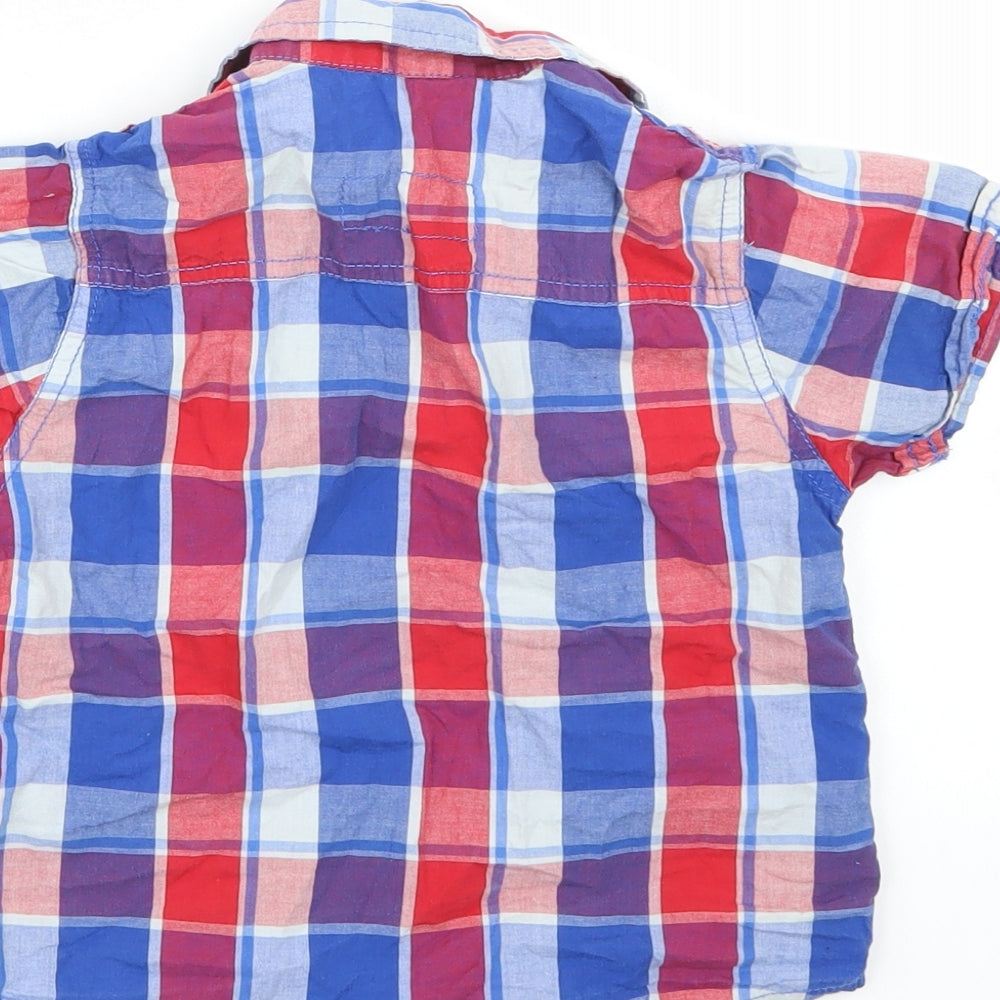 George Boys Blue   Basic Button-Up Size 3-4 Years