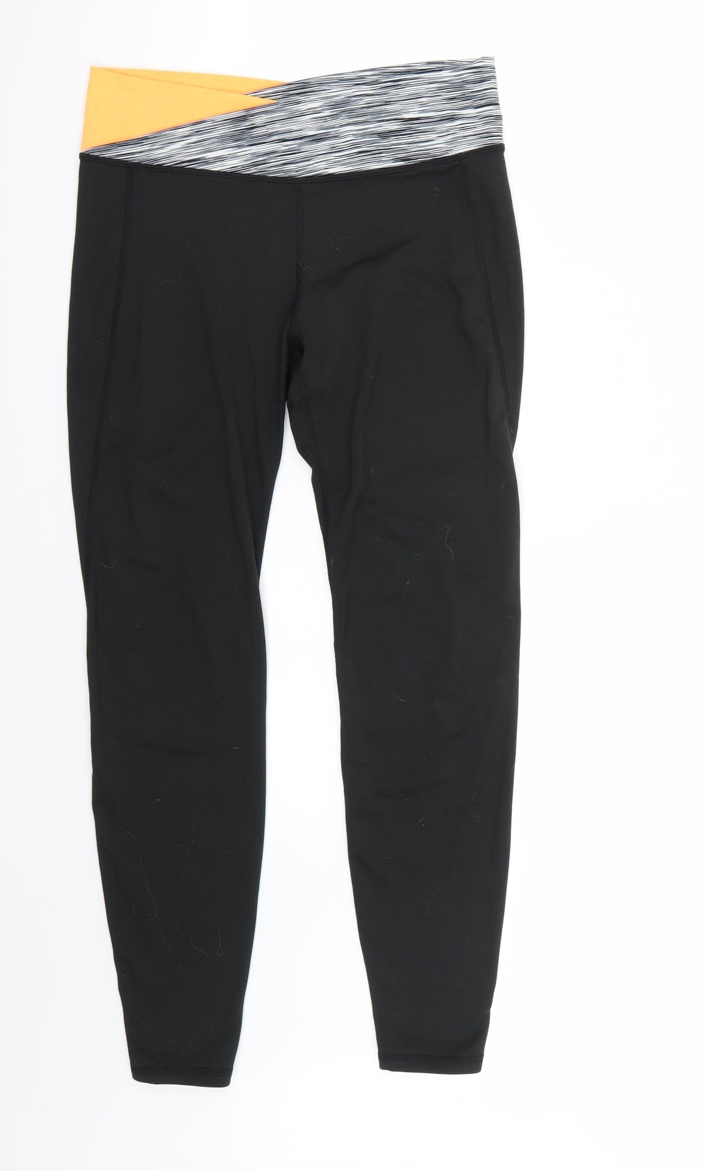 Workout Womens Black   Capri Leggings Size S L26 in