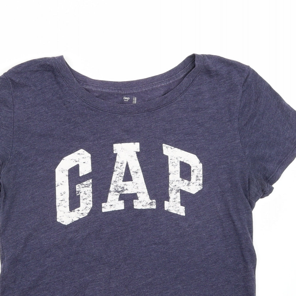 Gap Womens Blue   Basic T-Shirt Size M