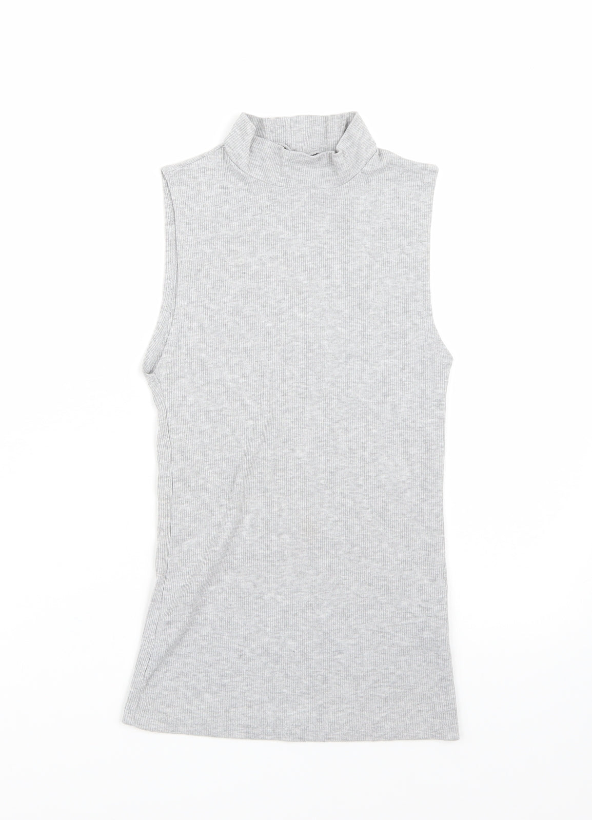 Preworn Womens Grey   Basic T-Shirt Size 12