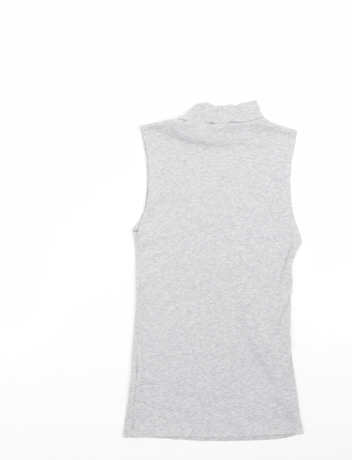 Preworn Womens Grey   Basic T-Shirt Size 12