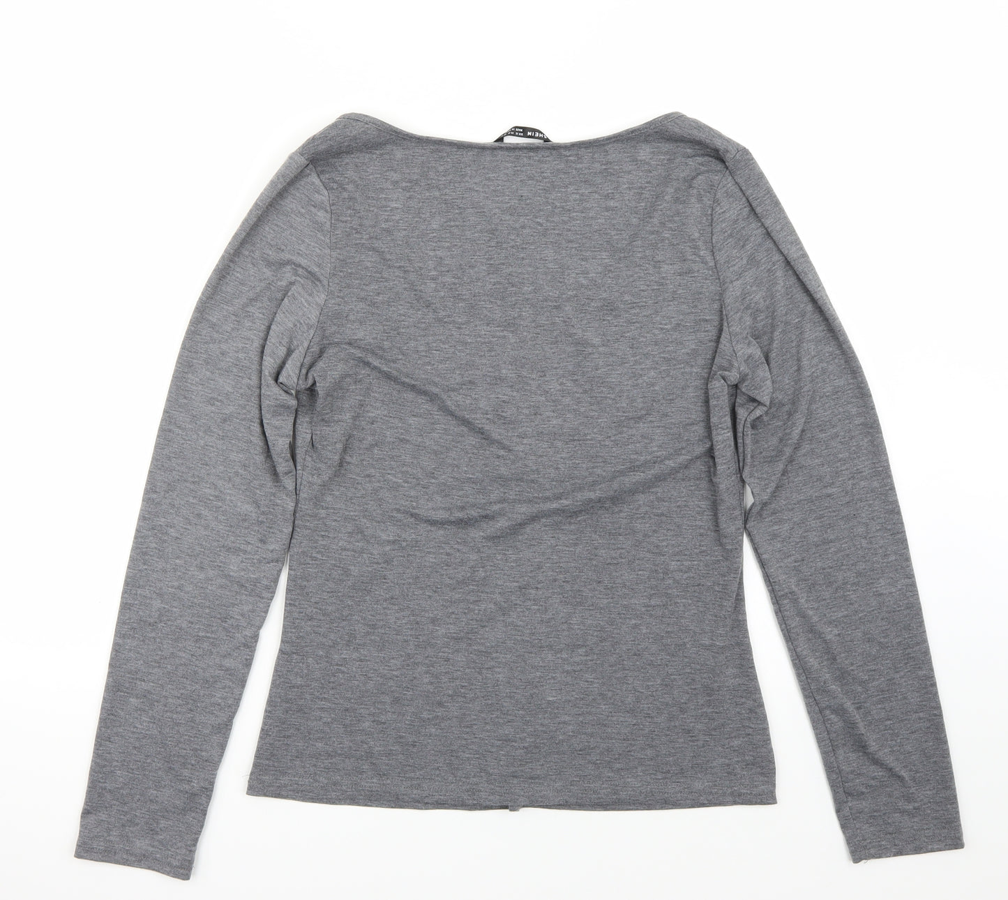 SheIn Womens Grey   Basic T-Shirt Size XL