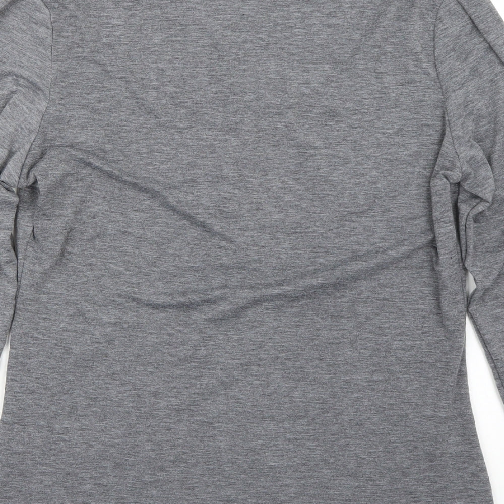 SheIn Womens Grey   Basic T-Shirt Size XL