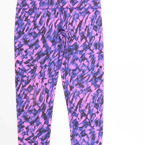 Tuff Athletics Womens Purple   Bloomer Trousers Size XS L24 in