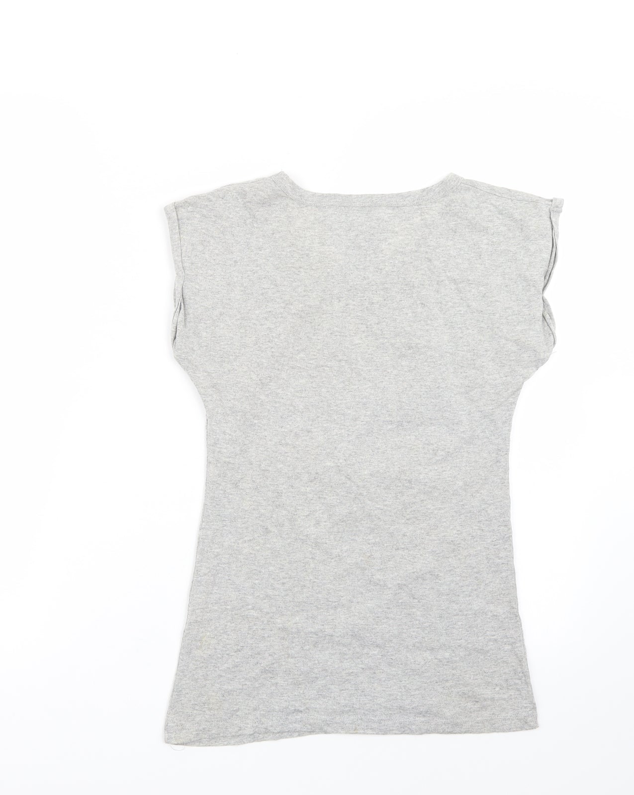 Primark Womens Grey   Basic T-Shirt Size 6
