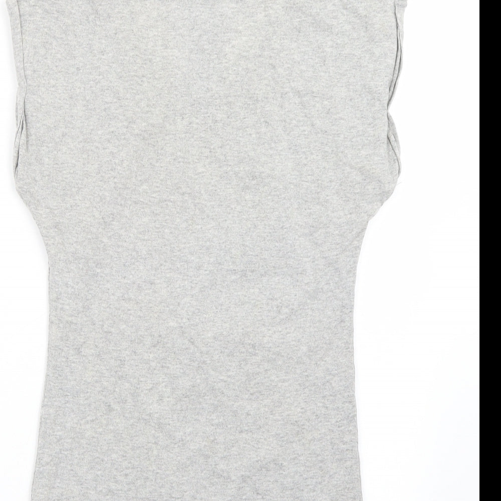 Primark Womens Grey   Basic T-Shirt Size 6