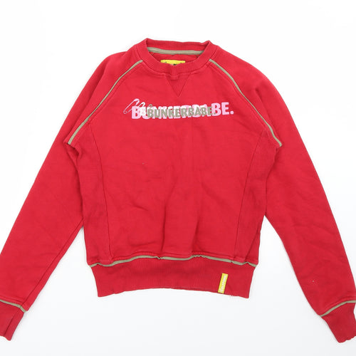 Golf punk Womens Red   Pullover Jumper Size M