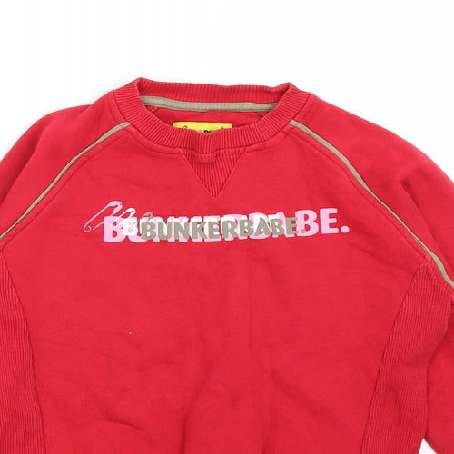 Golf punk Womens Red   Pullover Jumper Size M