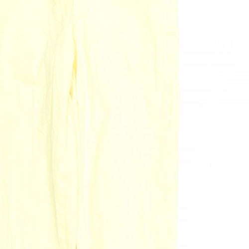 Bershka Womens Yellow   Skinny Jeans Size 34 L31 in