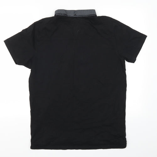 Mtalan Mens Black    Polo Size L