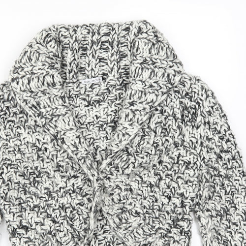 Select Womens Grey   Cardigan Jumper Size M