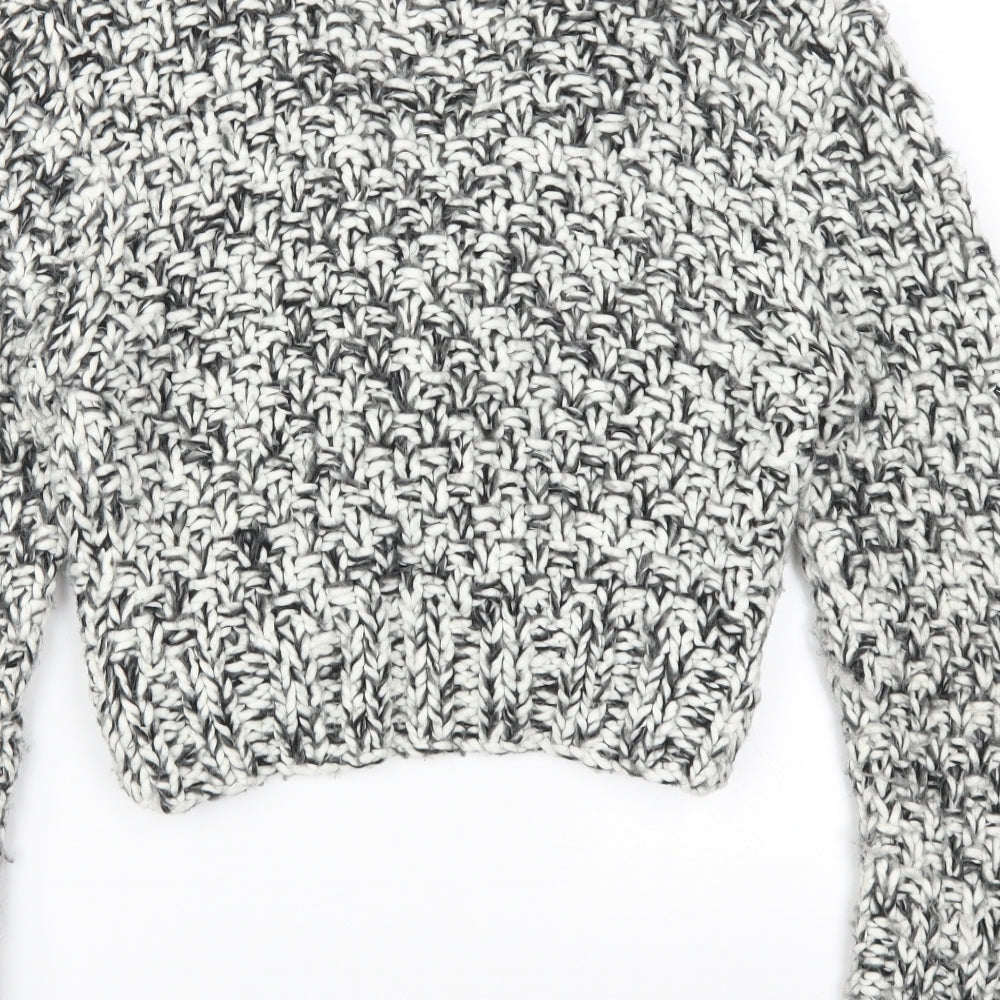 Select Womens Grey   Cardigan Jumper Size M