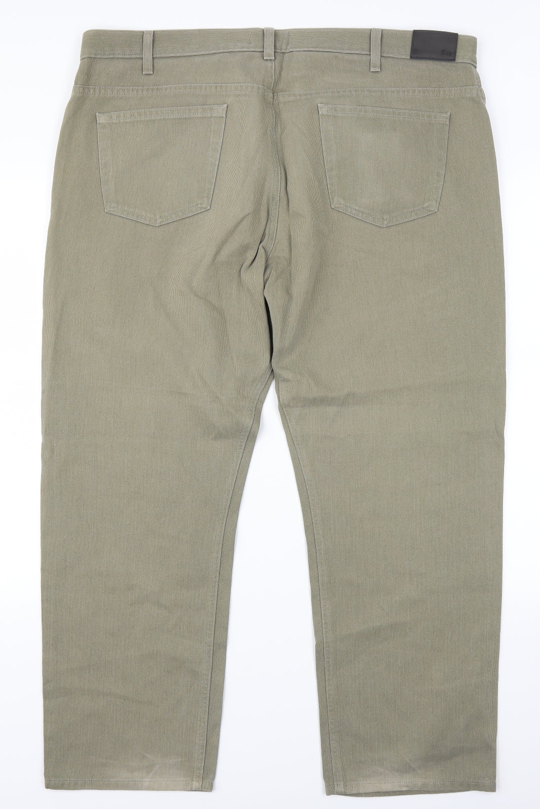 Marks and Spencer Mens Green   Trousers  Size 42 L29 in