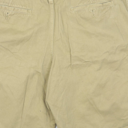 Marks and Spencer Mens Beige   Chino Shorts Size 40