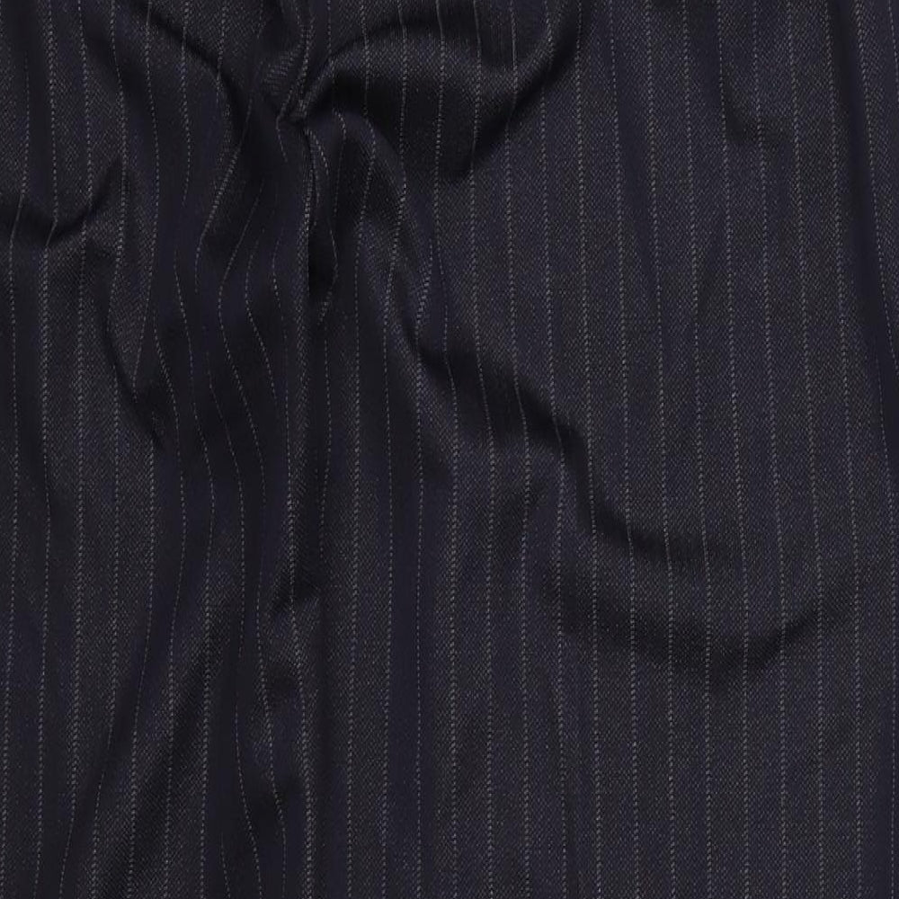 Preworn Womens Blue Striped  Sweatpants Trousers Size 34 in L26 in