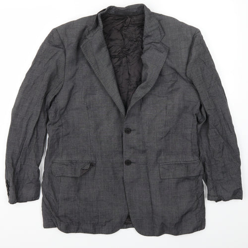 Marks and Spencer Mens Grey   Jacket Suit Jacket Size 42