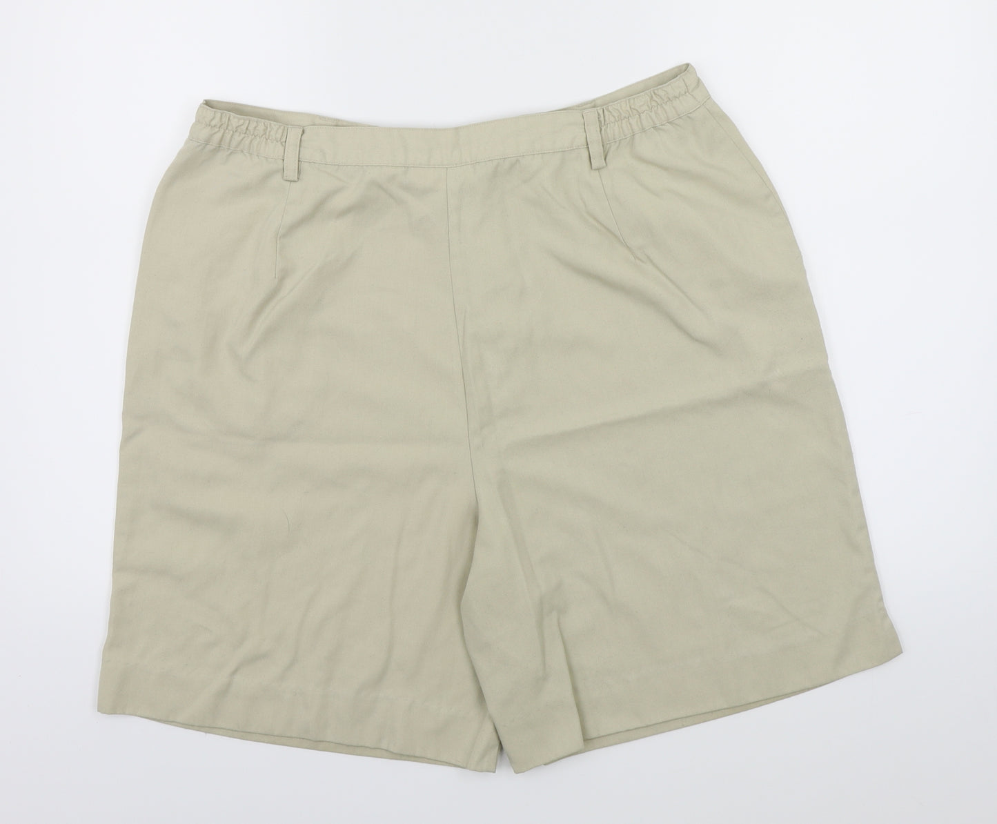Bonmarché Womens Beige   Chino Shorts Size 18